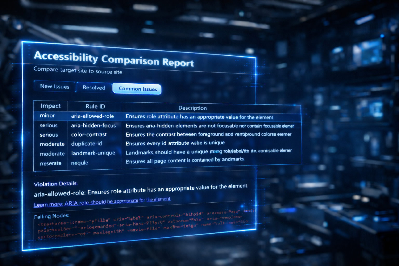 Accessibility Auditing